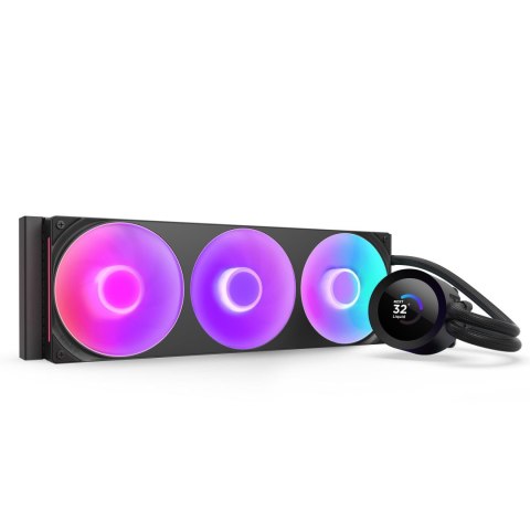 NZXT Chłodzenie wodne NZXT Kraken Plus 360 RGB LCD czarne