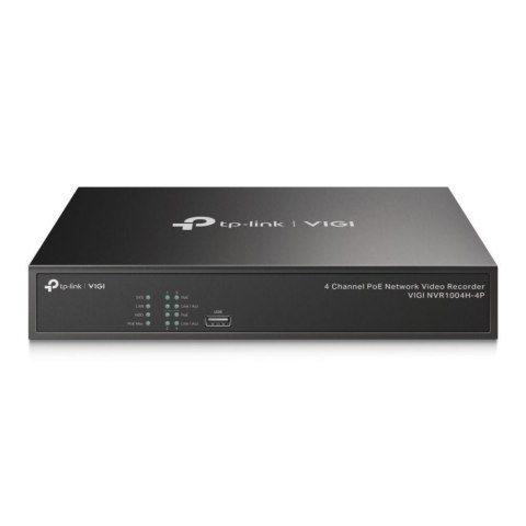 TP-Link Systems Inc. Rejestrator sieciowy TP-Link VIGI NVR1004H-4P 4-kanałowy z zasilaniem PoE+
