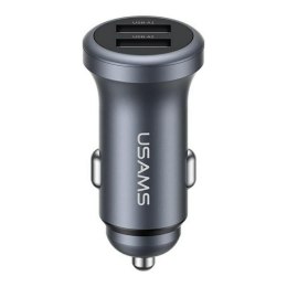 USAMS Ładowarka samochodowa Usams CC320 30W 2xUSB-A 2,4A