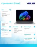 Asus Notebook ExpertBook P5 P5405CSA-NZ0895W Ultra 7 258V/32GB/1TB/14 WQXGA/Win 11Home/3YRS