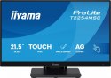 IIYAMA Monitor 21.5 cala T2254MSC-B2AG POJ.10PKT., IPS, POWŁOKA AG, 300cd, FHD, HDMI, DP, 2xUSB, 7H