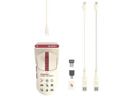 A4Tech Mysz bezprzewodowa A4Tech Bloody R72 ULTRA DUO Pixels Red