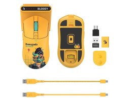 A4Tech Mysz bezprzewodowa A4Tech Bloody R72 ULTRA DUO Renegade Sunset