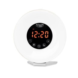 Adler Budzik świetlny Adler AD 1916 symulacja wschodu słońca, dźwięki natury, radio FM