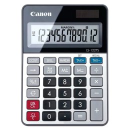 Canon Kalkulator Canon LS-122TS DBL (2470C002AA) Black-Silver