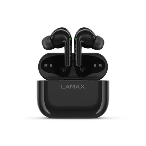 LAMAX Słuchawki bezprzewodowe LAMAX Clips1 ANC BT 5.3 BeatBass® czarne