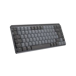 Logitech Klawiatura bezprzewodowa Logitech MX MECHANICAL MINI grafitowa