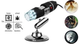 Media-Tech Mikroskop do komputera Media-Tech MICROSCOPE USB 500X MT4096