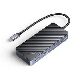 ORICO HUB USB-C z obudową na dysk Orico OM28P-G2-BK-EP M.2, 10 Gbps, HDMI 4K 60Hz PD 100W