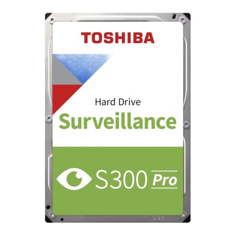 Toshiba Dysk Toshiba S300 Pro (CMR) MD10ADA10TV 10TB 3,5" 7200 SATA III Surveillance BULK