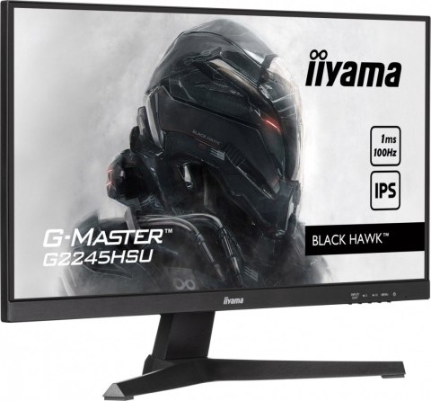 IIYAMA Monitor 22 cale G2245HSU-B2 IPS,FHD,100Hz,1ms,2xUSB,300cd