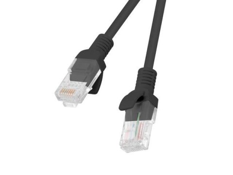 LANBERG Patchcord Lanberg UTP kat.5e 0,25m czarny