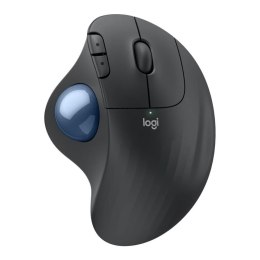 Logitech Mysz bezprzewodowa Logitech ERGO M575S optyczna Grafit + niebieska kula