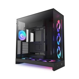 NZXT Obudowa NZXT H9 Flow RGB+ (2025) Midi Tower z oknem czarna