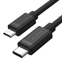 Unitek Kabel USB Unitek Y-C473BK USB 2.0 Typ-C (M) - micro USB B (M) 1m