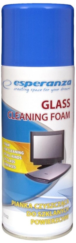 ESPERANZA Pianka czyszcząca Esperanza ES102 do powierzchni szklanych 400ml