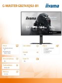 IIYAMA Monitor 27 cali GB2741QSU-B1 IPS,QHD,144Hz,1ms,2xUSB, Adaptive G-SYNC,HDMI,DP,350cd, HAS (150) PIVOT