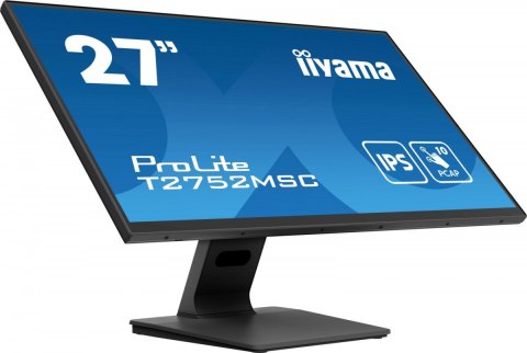 IIYAMA Monitor 27 cali T2752MSC-B1 10 PKT. POJ,IPS,HDMI,DP,2x2USB(3.2),2x1W400cd/m2,7H,