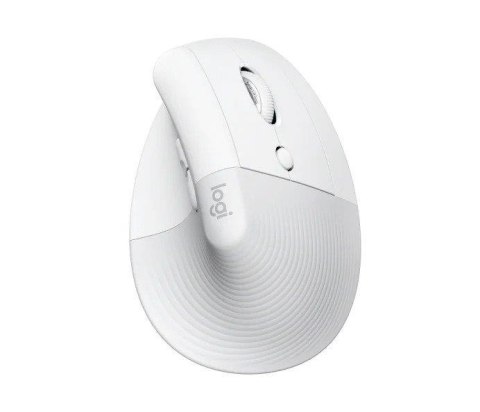 Logitech Mysz bezprzewodowa Logitech pionowa ergonomiczna Lift Biała