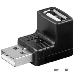 Manhattan Adapter Manhattan Hi-Speed USB 2.0 A-A M/F kątowy