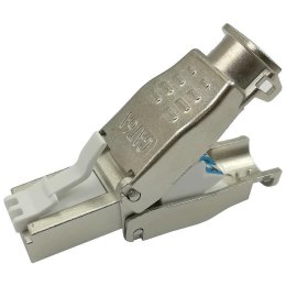 NETRACK Wtyk RJ45 FTP STP kat. 6A, Netrack, beznarzędziowy