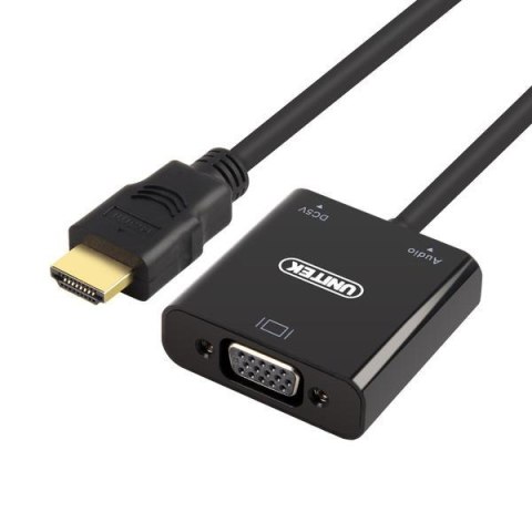 Unitek Adapter Unitek Y-6333 HDMI to VGA + audio