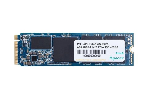 Apacer Dysk SSD Apacer AS2280P4 512GB M.2 2280 PCIe Gen3 x4 NVMe (2100/1500 MB/s) 3D TLC