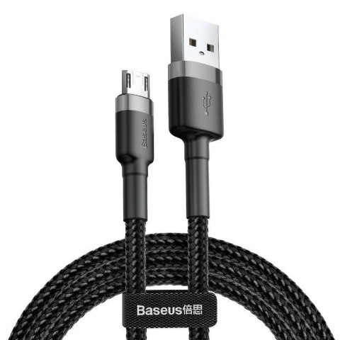 Baseus Kabel przewód USB - micro USB 1m Baseus CAMKLF-BG1 Quick Charge 2.4A z obsługą szybkiego ładowania