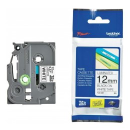 Brother Taśma Brother P-Touch TZe-231 12mm x 8m (TZE231) - biała, czarny nadruk