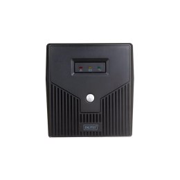 Digitus Zasilacz awaryjny UPS DIGITUS Line-Ineractive LED 1000VA/600W, 2x12V/7Ah, AVR, 4x Schuko CEE 7/3, 2x RJ11, 1x USB 2.0 typ B