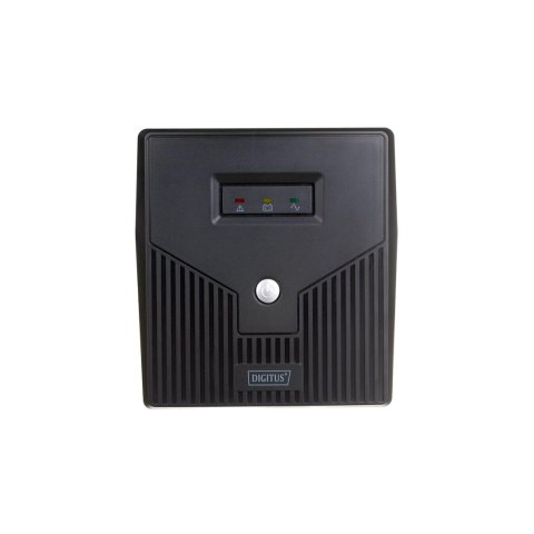 Digitus Zasilacz awaryjny UPS DIGITUS Line-Ineractive LED 1000VA/600W, 2x12V/7Ah, AVR, 4x Schuko CEE 7/3, 2x RJ11, 1x USB 2.0 typ B