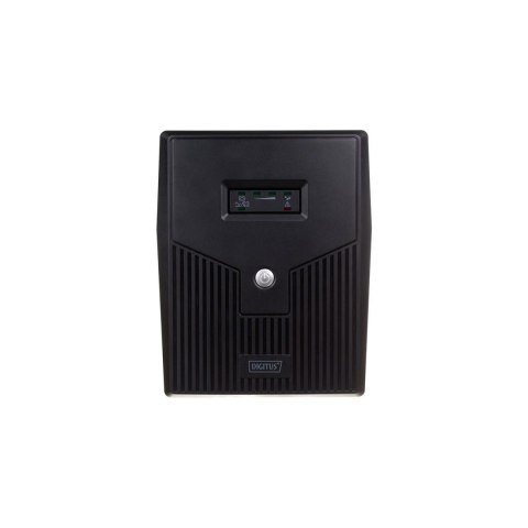 Digitus Zasilacz awaryjny UPS DIGITUS Line-Ineractive LED 1500VA/900W, 2x12V/9Ah, AVR, 4x Schuko CEE 7/3, 2x RJ11, 1x USB 2.0 typ B