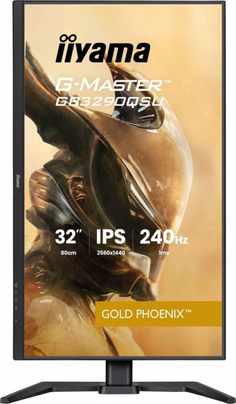 IIYAMA Monitor 32 cale GB3290QSU-B1 1ms,IPS,240Hz,2xHDMI,DP,400cd,1000:1, USB HUBx4, 2x2W, HAS,