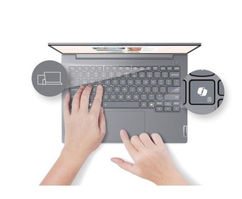 Lenovo Laptop ThinkBook 14 G8 21SJ008APB W11Pro Ultra 5 225U/16GB/512GB/INT/14.0 WUXGA//Luna Grey/3YRS OS + CO2 Offset