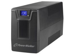 Power Walker Zasilacz awaryjny UPS Power Walker Line-Interactive 800VA SCL 2xPL RJ11/45 In/Out, USB, LCD