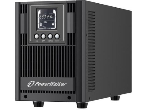 Power Walker Zasilacz awaryjny UPS Power Walker On-Line 2000VA AT 4x FR Out, USB/RS-232, LCD, Tower, EPO