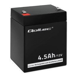 Qoltec Akumulator AGM Qoltec 12V | 4.5Ah