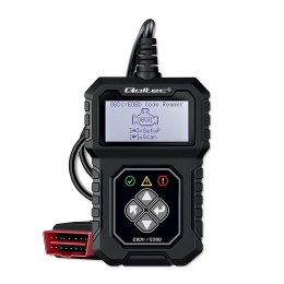 Qoltec Tester cyfrowy Qoltec diagnostyczny ProLine | OBDII EOBD | 8V-25V | Dual system
