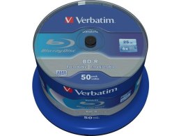 Verbatim Płyty BD-R Verbatim 25GB X6 Datalife (Cake 50)