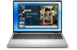 Dell Laptop Dell 16 DC16251 W11P C5 120U/16GB/512GB/16.0 FHD+/Int/FgrPr/WLAN + BT/Backlit Kb/4 Cell/3YPS Platinum Silver