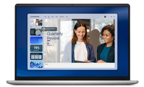 Dell Laptop Dell 16 DC16256 W11P R7-250|16GB|1TB|AMD Radeon|FgrPr|WLAN+BT|16.0 FHD+|Backlit Kb|4C|65W|3YPS Platinum Silver (Metal)