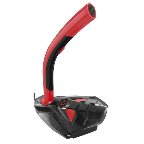 ESPERANZA Mikrofon przewodowy Esperanza EGH101 Predator Gaming czerwony