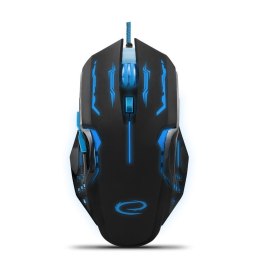 ESPERANZA Mysz przewodowa Esperanza MX403 Apache optyczna Gaming 6D USB niebiesko-czarna