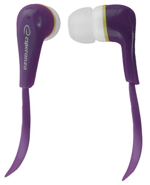 ESPERANZA Słuchawki Esperanza EH146V fioletowe