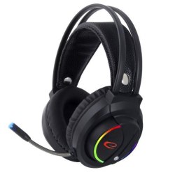 ESPERANZA Słuchawki z mikrofonem Esperanza EGH470 Nightshade dla graczy czarne