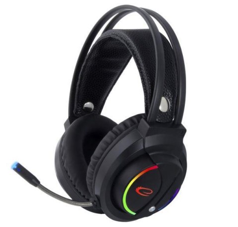 ESPERANZA Słuchawki z mikrofonem Esperanza EGH470 Nightshade dla graczy czarne