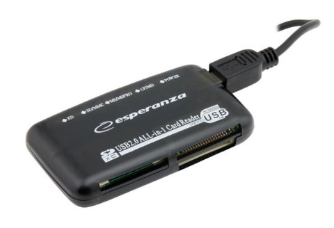 ESPERANZA Uniwersalny czytnik Kart Pamięci Esperanza EA117 USB 2.0