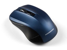 Modecom Mysz bezprzewodowa Modecom WM9.1 optyczna czarno-niebieska