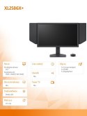 ZOWIE Monitor XL2586X+ LED 1ms/12MLN:1/HDMI/GAMING