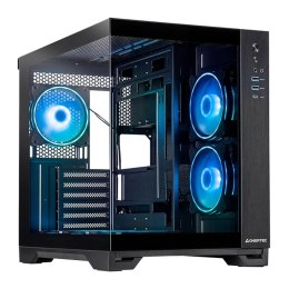 Chieftec Obudowa Chieftec VISIO GM-30B-TG-OP ATX ARGB z oknem bez zasilacza czarna